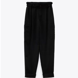 Zara Black Ankle Cropped Pants